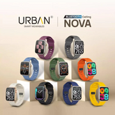 URBAN Nova Bluetooth Calling, Built-In Games, Voice Assistant Smartwatch